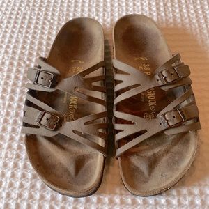 BIRKENSTOCK GRANADA MOCHA SANDAL SIZE 38